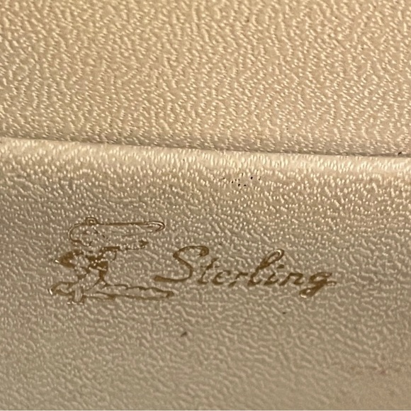 Vintage Sterling lizard frame handbag - Picture 9 of 9